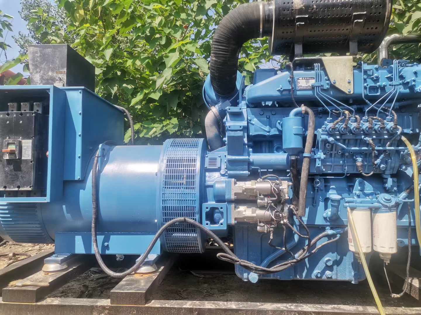 山阳详细说明降低 800kW 柴油发电机输出电流波动的方法